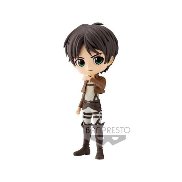 ATTACK ON TITAN - QPosket - Eren Yeager B - Figurine 14cm