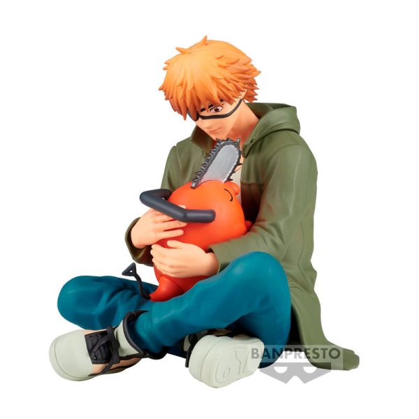 CHAINSAW MAN - Break Time Denji & Pochita Figure 9cm