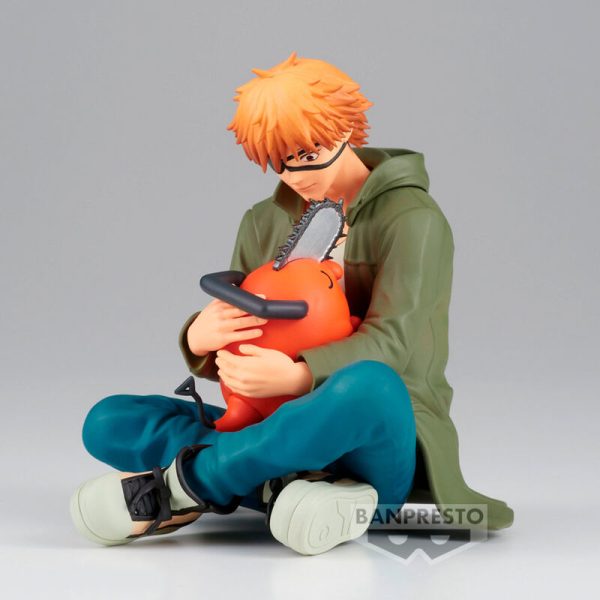 CHAINSAW MAN - Break Time Denji & Pochita Figure 9cm – Image 2