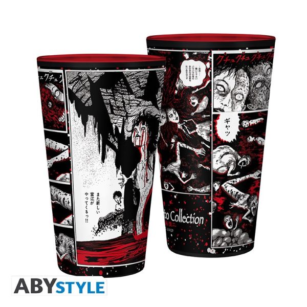 JUNJI ITO Large Glass Manga Arts – Image 5