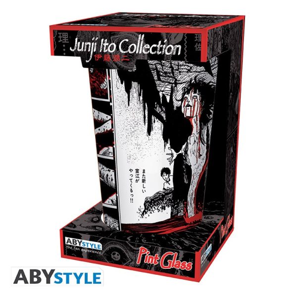 JUNJI ITO Large Glass Manga Arts – Image 4