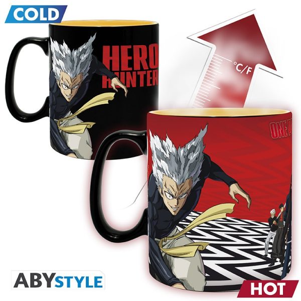 ONE-PUNCH MAN - Mug Heat Change - 460 ml - Saitama & Garou – Bild 4