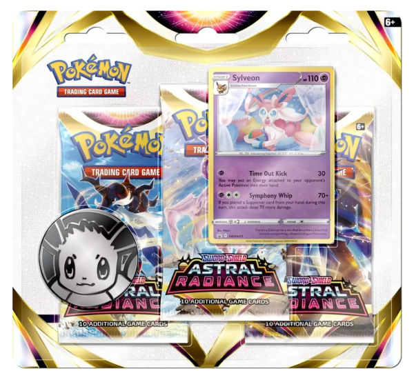 Pokemon TCG - Sword & Shield 10: Astral Radiance - 3 Pack Blister - Image 2